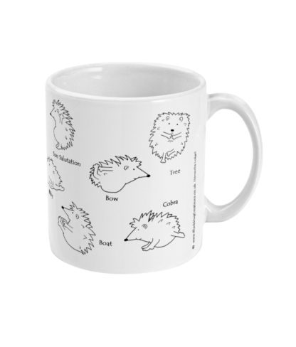 Yoga Hedgehog Mug