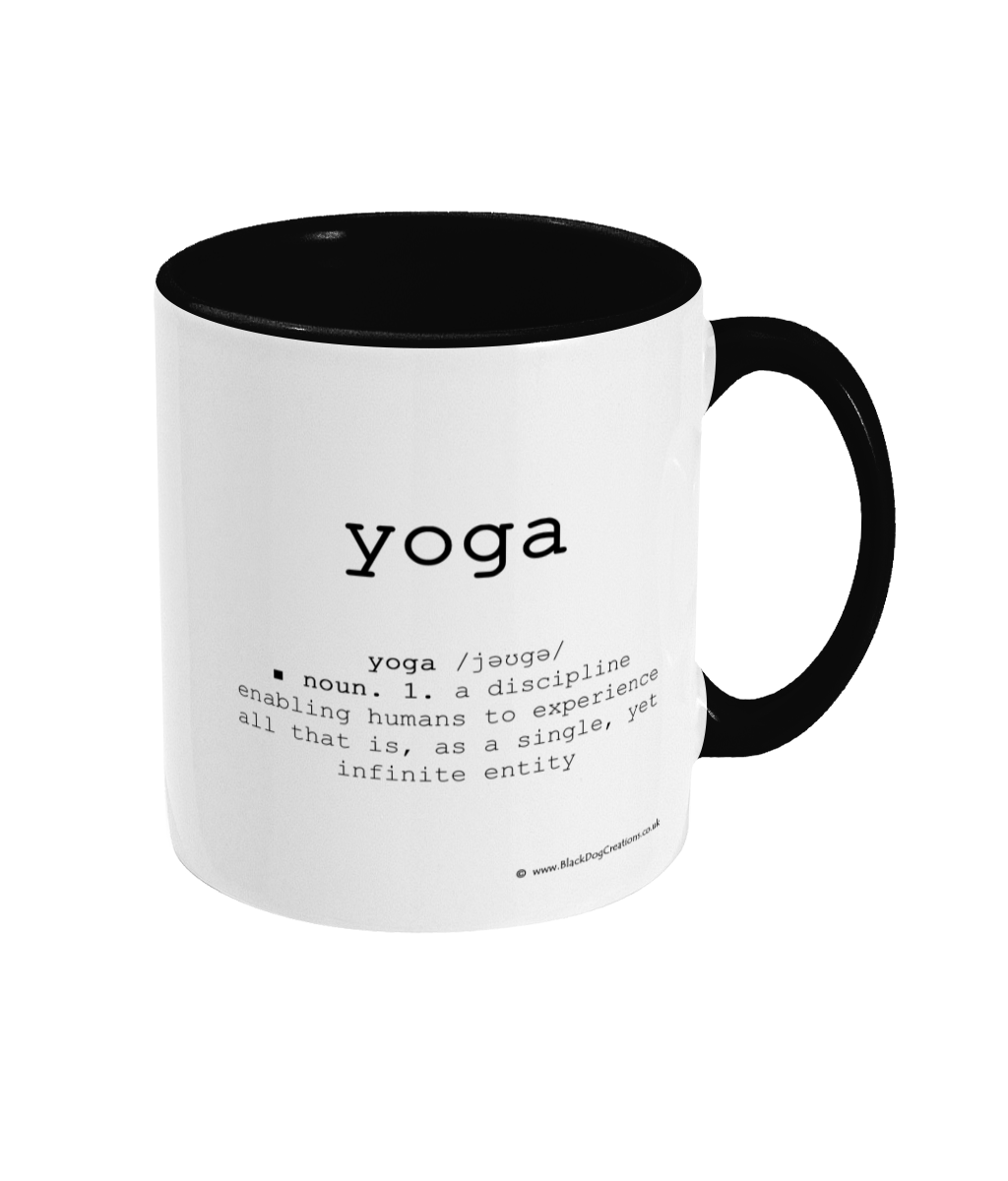 Yoga Definition Mug  Yoga gifts for yoga lovers by