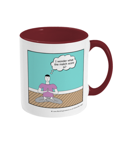 In the Yoga Class Sports Mad Man 11oz Ceramic Mugfulness Mug 11oz Ceramic Mug Yoga Gift Meditation Gift Mindfulness Gift For Him