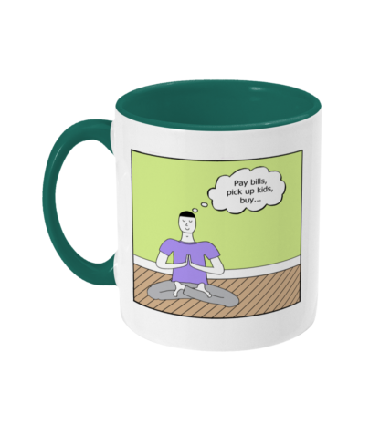In the Yoga Class Man The To Do List Mug