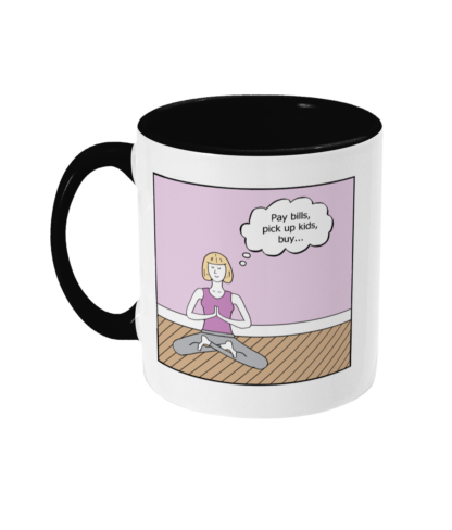 In the Yoga Class Woman The To Do List Mug