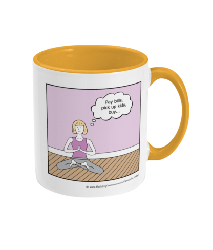 In the Yoga Class Woman The To Do List Mug