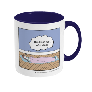 In the Yoga Class –  Best Part of The Class Coffee Mug
