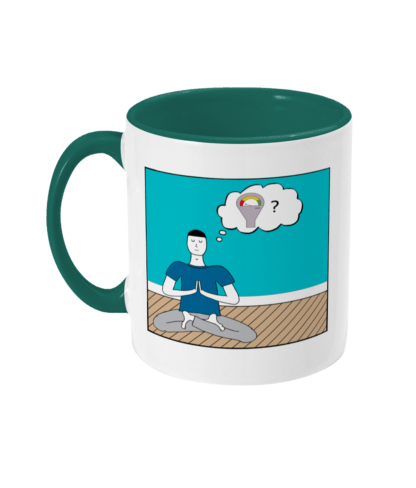 Yoga Class Mindfulness Class Meditation Class Parking Meter Ceramic Coffee Mug