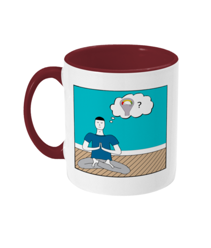 Yoga Class Mindfulness Class Meditation Class | Parking Yoga Class Mindfulness Class Meditation Class Parking Meter Ceramic Coffee Mug