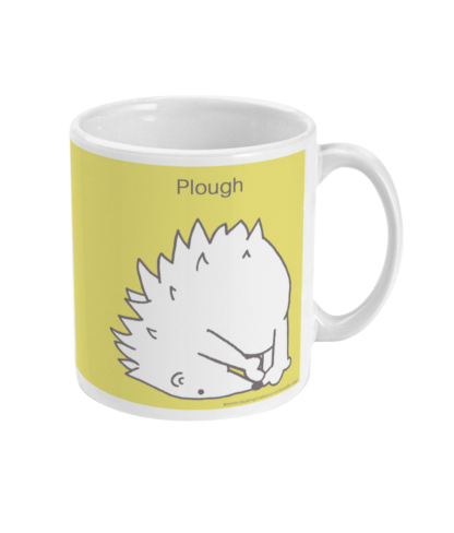 Hedgehog Yoga Pose Mug