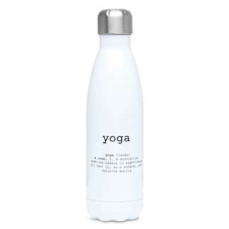 Yoga Definition Stainless Steel Water Bottle 500ml