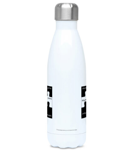 8 Limbs of Yoga Jigsaw Water Bottle 500ml Stainless Steel ( Y_8LIMBS_JIGSAW_WB500ML)