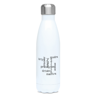 Kundalini Yoga Elements Crossword Water Bottle 500ml Stainless L