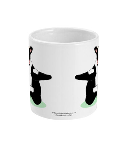 Cow Face Pose Yoga Mug