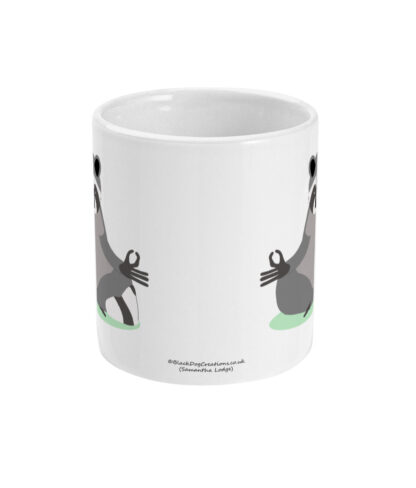Yoga Racoon Mug Yoga Coffee Mug
