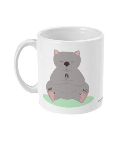 Yoga Wombat Mug Yoga Coffee Mug