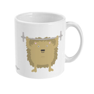 Gym Hedgehog Mug