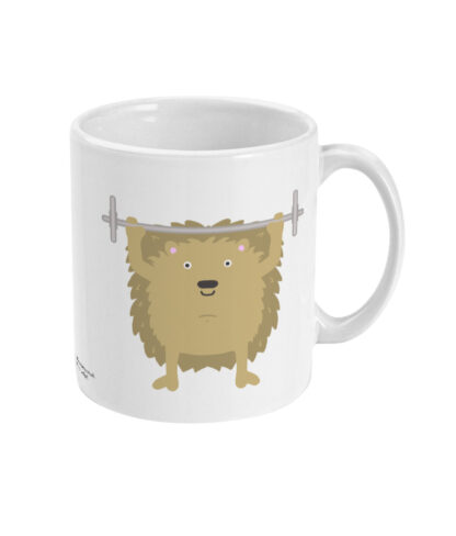 Gym Hedgehog Mug